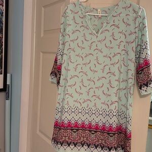 My Beloved Mint Floral Blouse